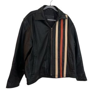 Best Buy Geek Squad Leather Jacket Black Size Large